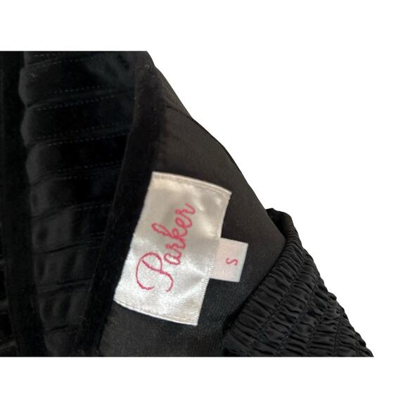 Black Velvet Burnout Corset Strapless Sweetheart Mini Striped Whimsigoth Hoco XS - Picture 3 of 8